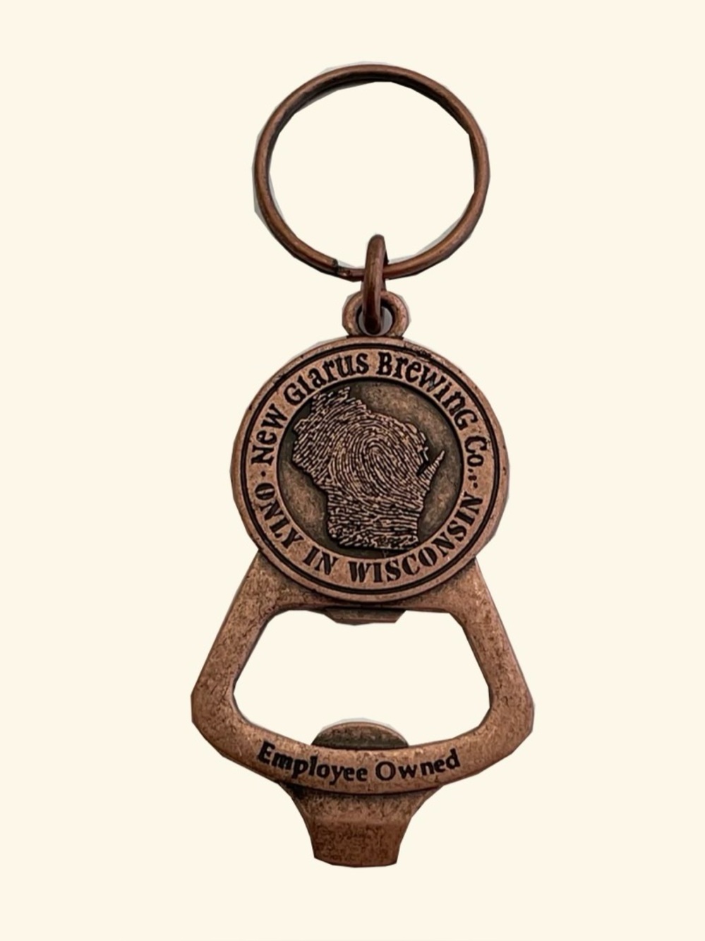 (20) New Glarus Keychain Bottle Openers